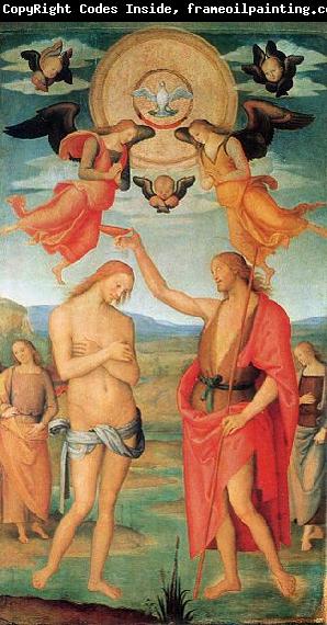 Pietro Perugino The Baptism of Christ